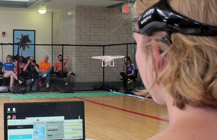 UF researchers let people race drones using their minds
