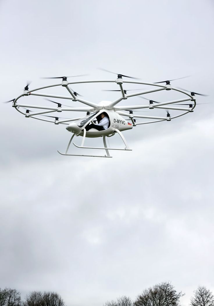Volocopter 18-Rotor Copter Is A Human-Sized Drone That Carries People