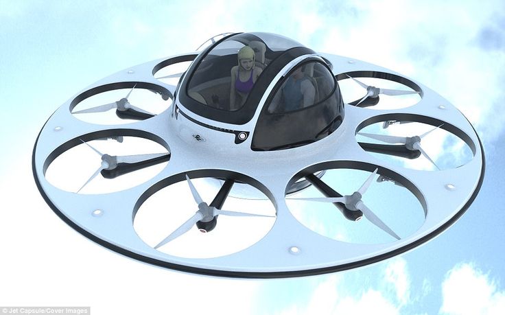 Would YOU take this UFO drone for a spin?