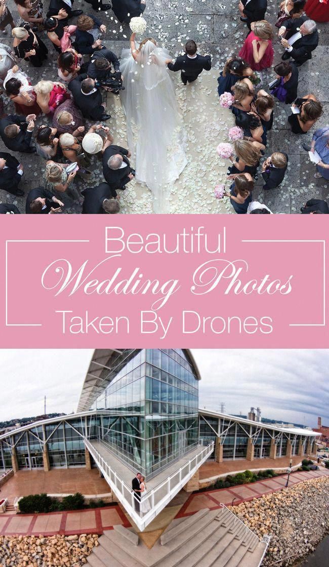 Drone wedding photography reaches new heights of creativity. #dronephotoshootideas #dronephotosandphotography