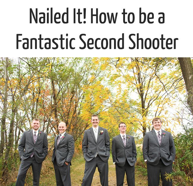 How to Be a Fantastic Second Shooter & Find Second Shooter Jobs