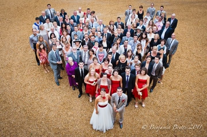 Wedding drone photography : 10 idées de photos de groupe amusantes pour le jour J