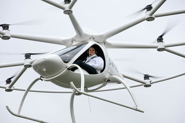 Volocopter 18-Rotor Copter Is A Human-Sized Drone That Carries People