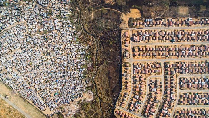 In Pictures: Rich and poor seen from above