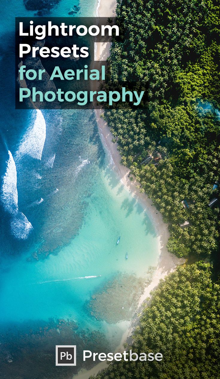45 Lightroom Presets specially developed for aerial photography with drones like the DJI Mavic Pro/Air, DJI Spark or the popular DJI Phantom.
