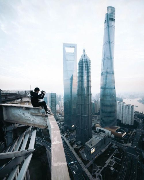 Breathtaking Rooftop Shots From Skyscrapers Of Shanghai by...