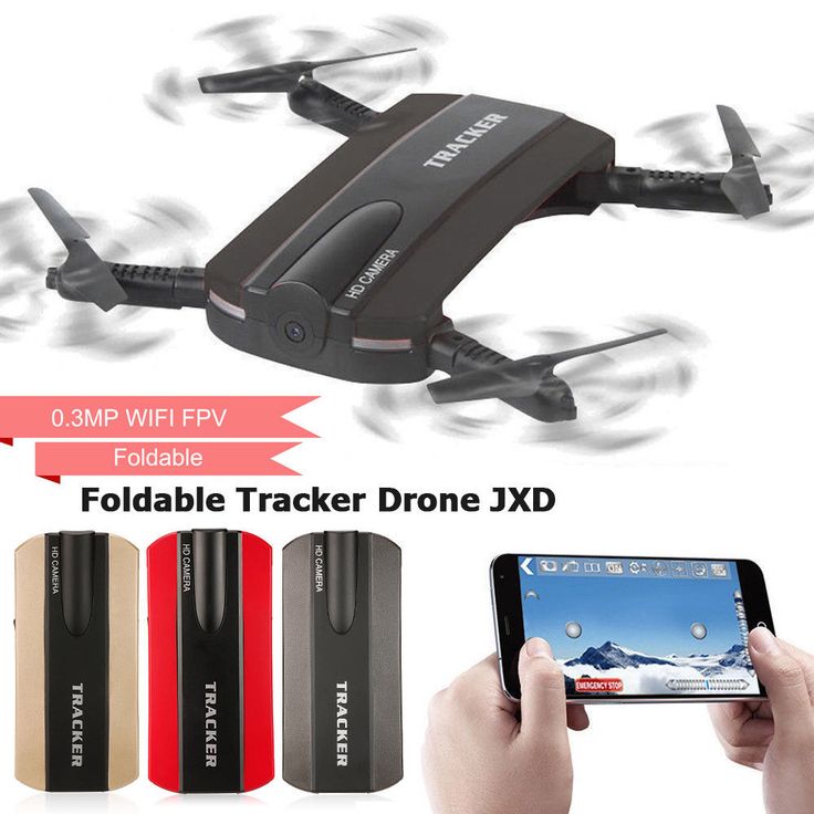 JXD 523 Wifi FPV Camera Altitude Hold Foldable Selfie RC MINI Drone Quadcopter F