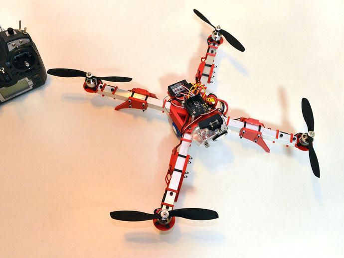Rev One Quadcopter by Physics_Dude - Thingiverse #QuadcopterDrones