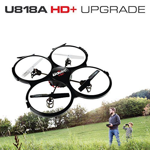 UDI U818A HD+ Drone with Camera and Headless