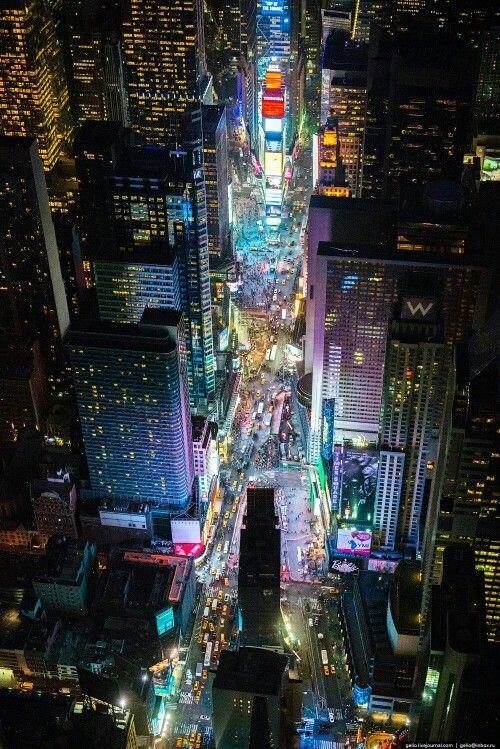 Beautiful Aerial View of New York City