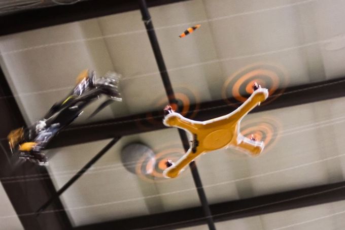 Quadcopter Cowboys Duel At The Drone Rodeo