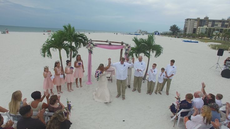 Wedding by Drone at North Ceremony site at Grand Plaza celebrationsoftam...