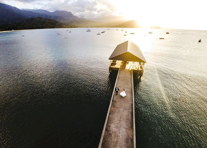 Wedding drone photography : Heres Why A High-Flying Drone Is Exactly What You Need At Your Wedding