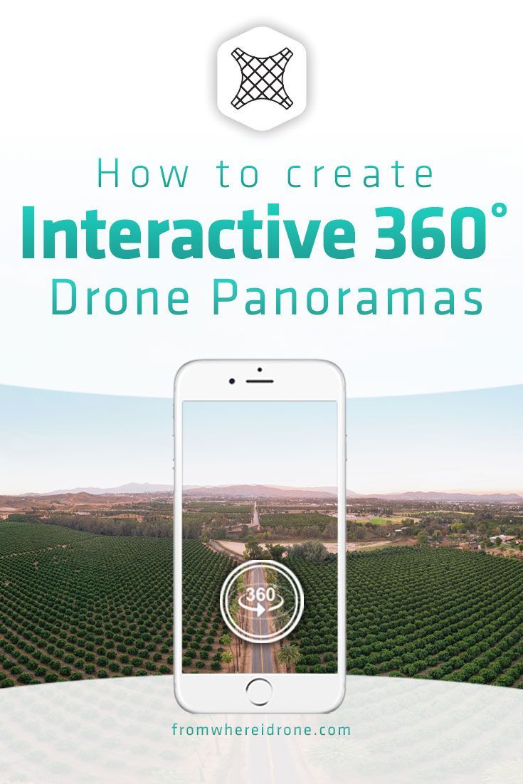 How To Create Interactive 360˚ Aerial Panoramas Using A Drone via @fromwhereidrone #drone #tutorial #panorama #aerial #photography