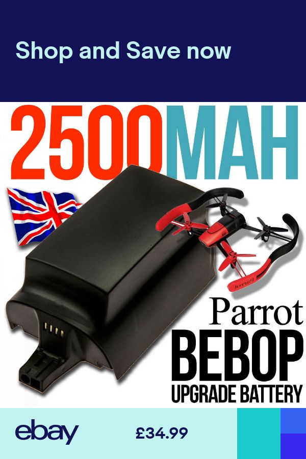 1 X BIG Upgrade Battery 2500mAh for Parrot BEBOP Drone Quadcopter