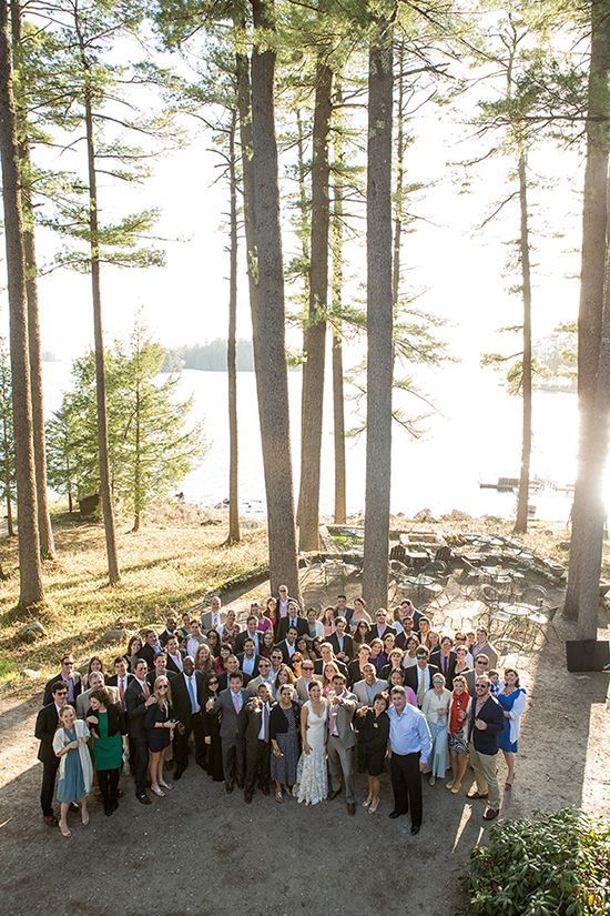 Wedding drone photography : Wedding Photography Inspiration : Get a drone shot of the whole wedding crew!