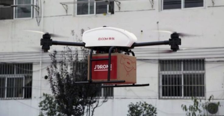Que un dron traiga un paquete a tu casa ya es posible en China