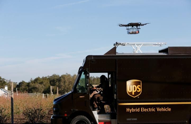 UPS tests drone deliveries, eyes future price changes