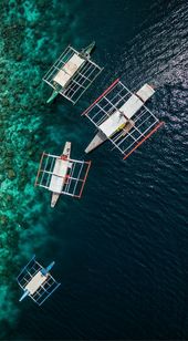 People Drone Photography : People Drone Photography : Drone views of boats in th...