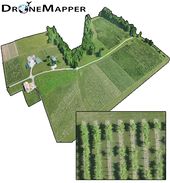 Drone Mapping Aerial Imagery Example Data - DroneMapper