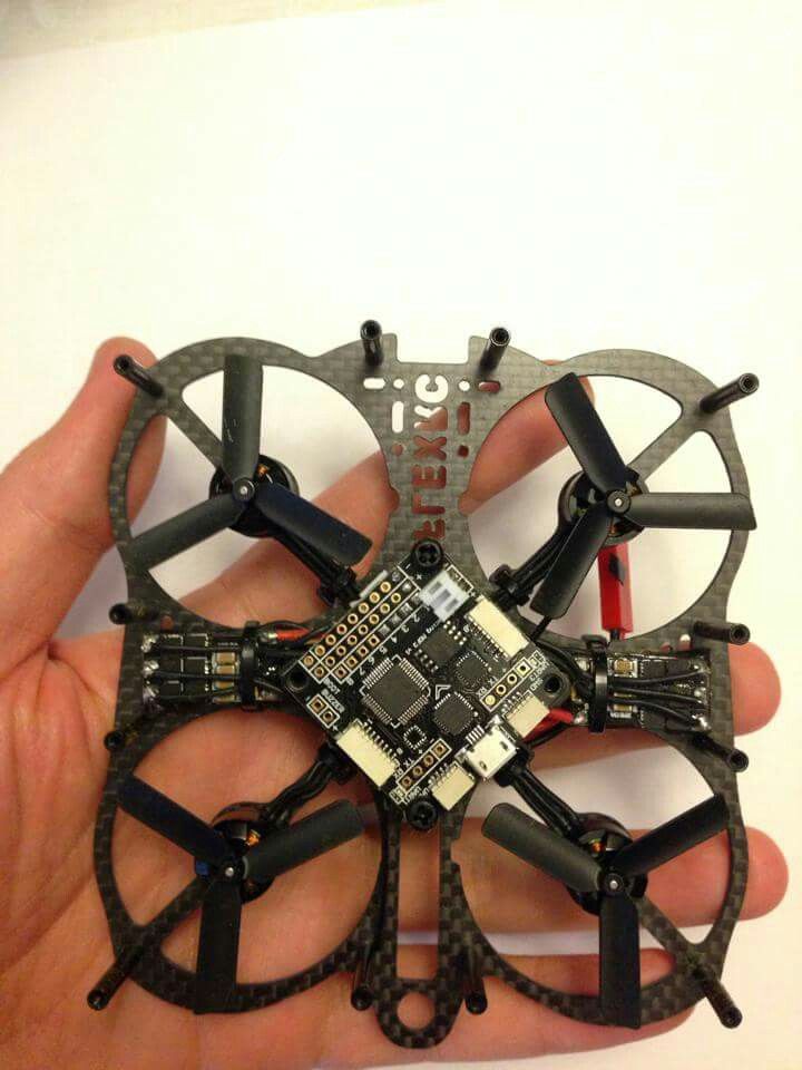 Mini Owl – Smallest Indoor Proximity FPV quadcopter frame.