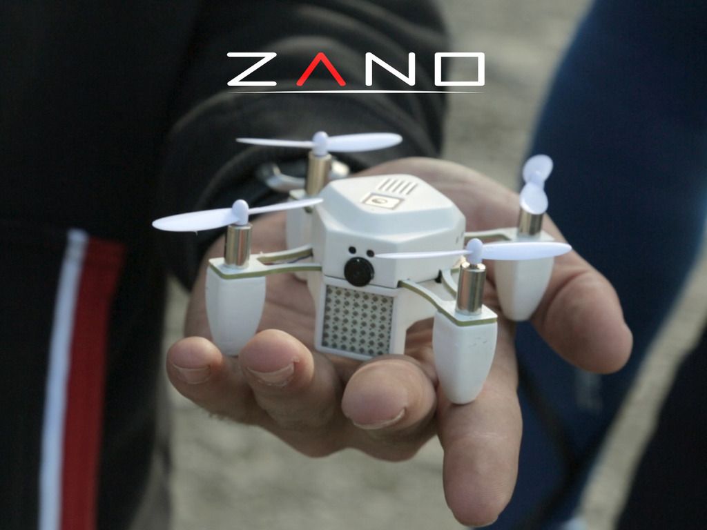ZANO, A Palm-Size Nano Drone With Built-In HD Video Capture