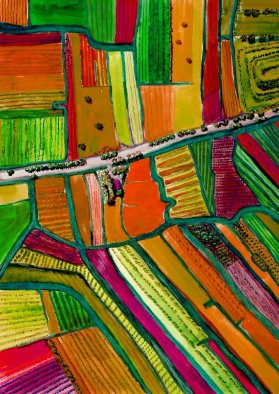 7. Tulip Fields, the Netherlands - Bird's Eye Views That Will Leave You Breathle...