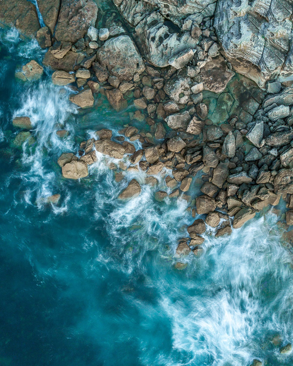 Aerial Photography of Sea · Free Stock Photo