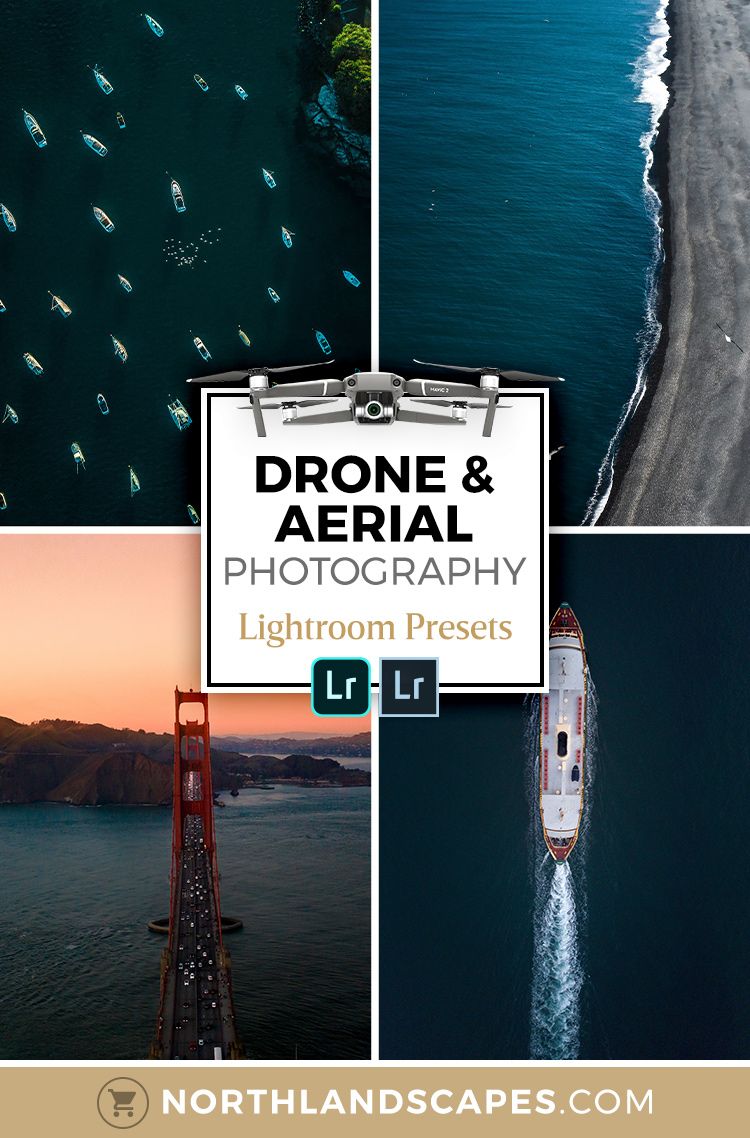 Lightroom Presets for Drone & Aerial Landscape Photography