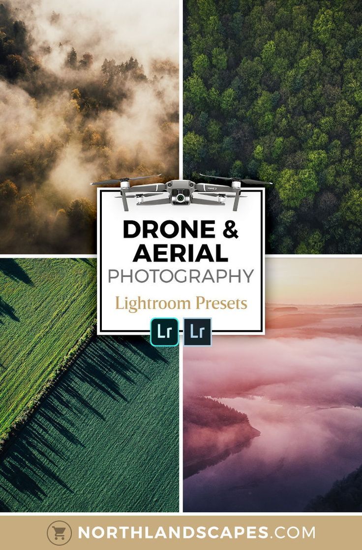 60 Lightroom Presets for Aerial & Drone Photography