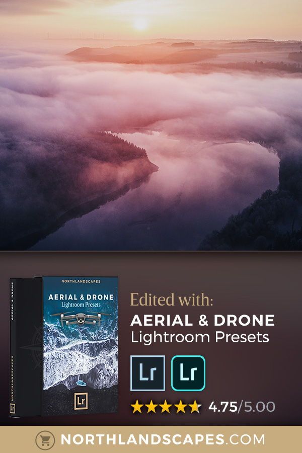 ⭐⭐⭐⭐⭐ (4.75/5.00) Drone and Aerial Photography: Workflow with 60 Lightroom Presets