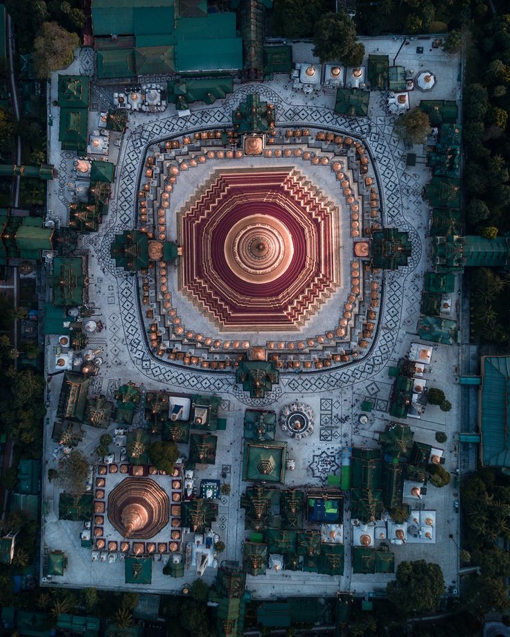 Myanmar Temples from Above: Photos by Dimitar Karanikolov | Inspiration Grid