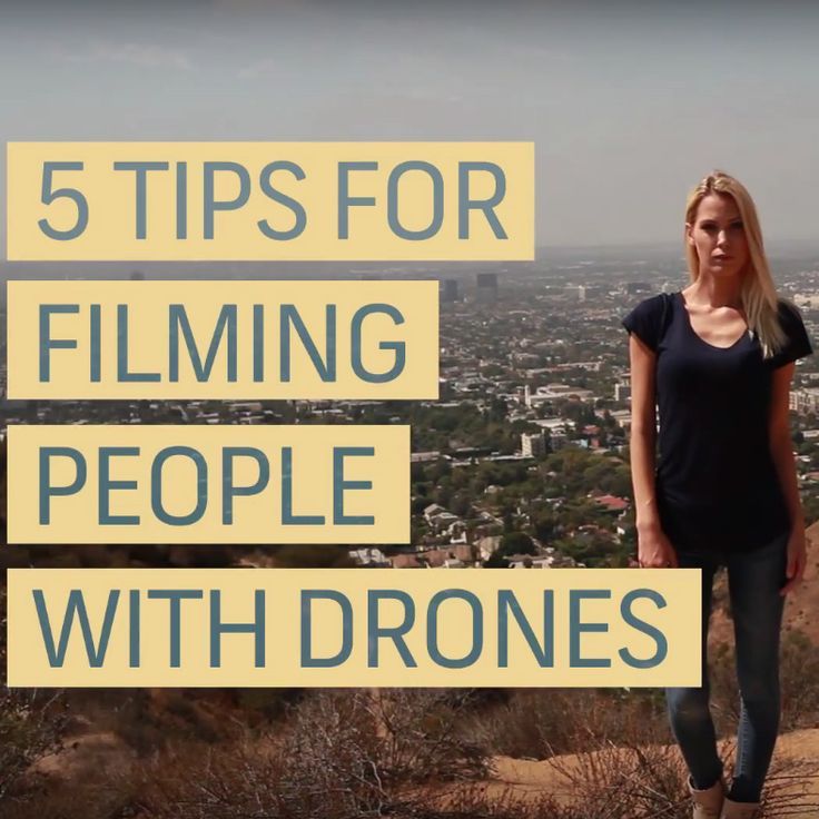 How to Improve Your Workflow While Filming People With a Drone