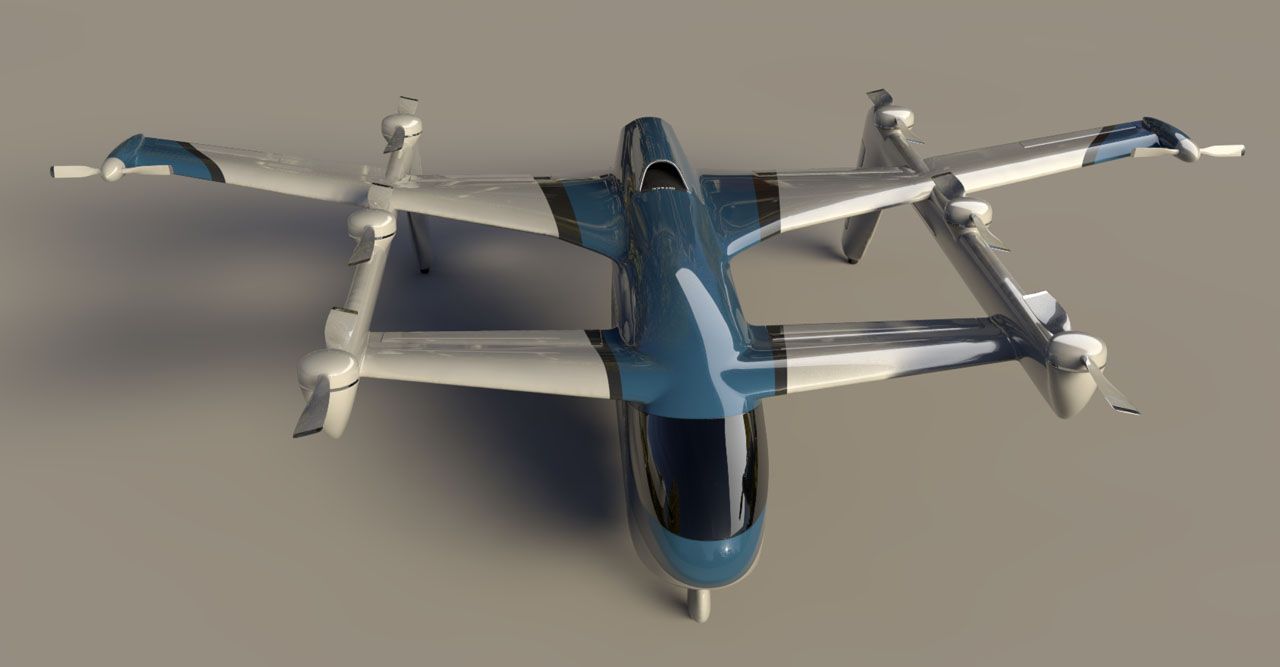 Terrafugia TF-2 Car Drone