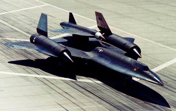 The D-21 was launched from the back of its M-21 carrier aircraft, a variant of t...