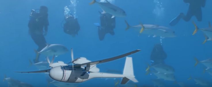 Boeing's Latest Patent Reveals a Drone That Can Transform Into a Submarine