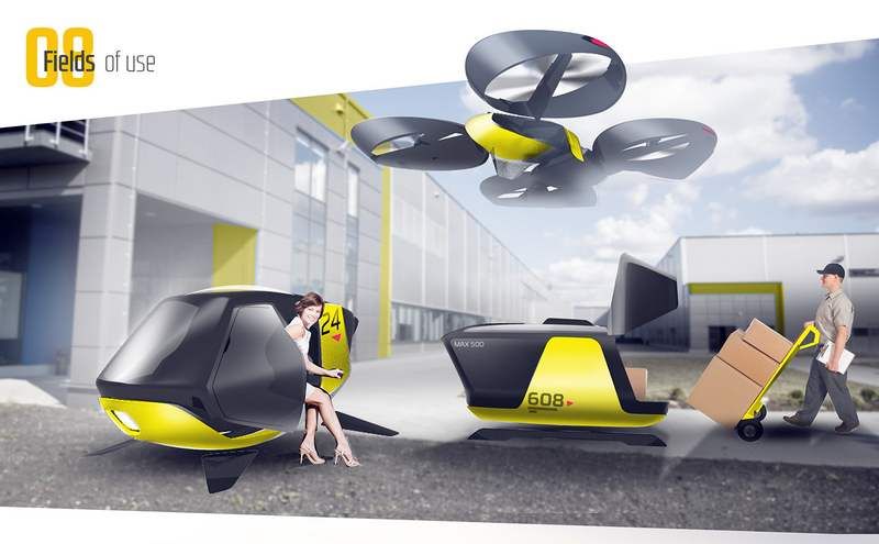 Autonomous Passenger Drone | WordlessTech