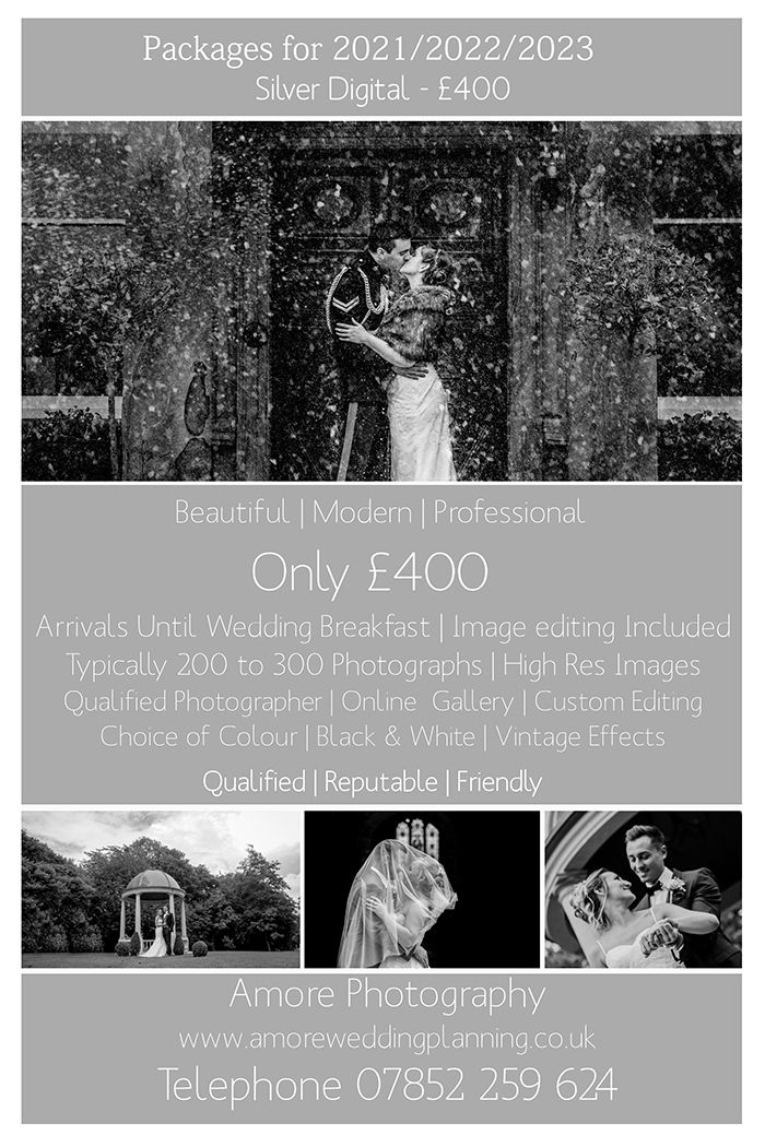 Silver Wedding Photography Package