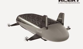 Dirigible  ALERTA,  nuevo concepto de diseño para transporte militar