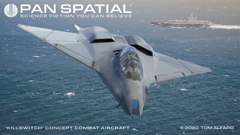 Killswitch Concept Combat Aircraft Part 1, Tom Alfaro