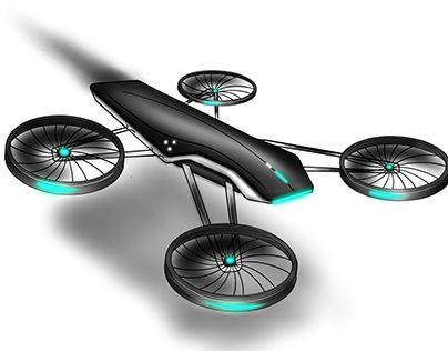Drone concept render