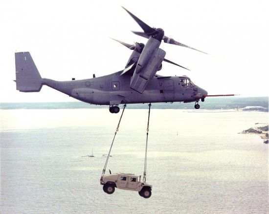 Why was the Bell Boeing V-22 Osprey not worked on more?